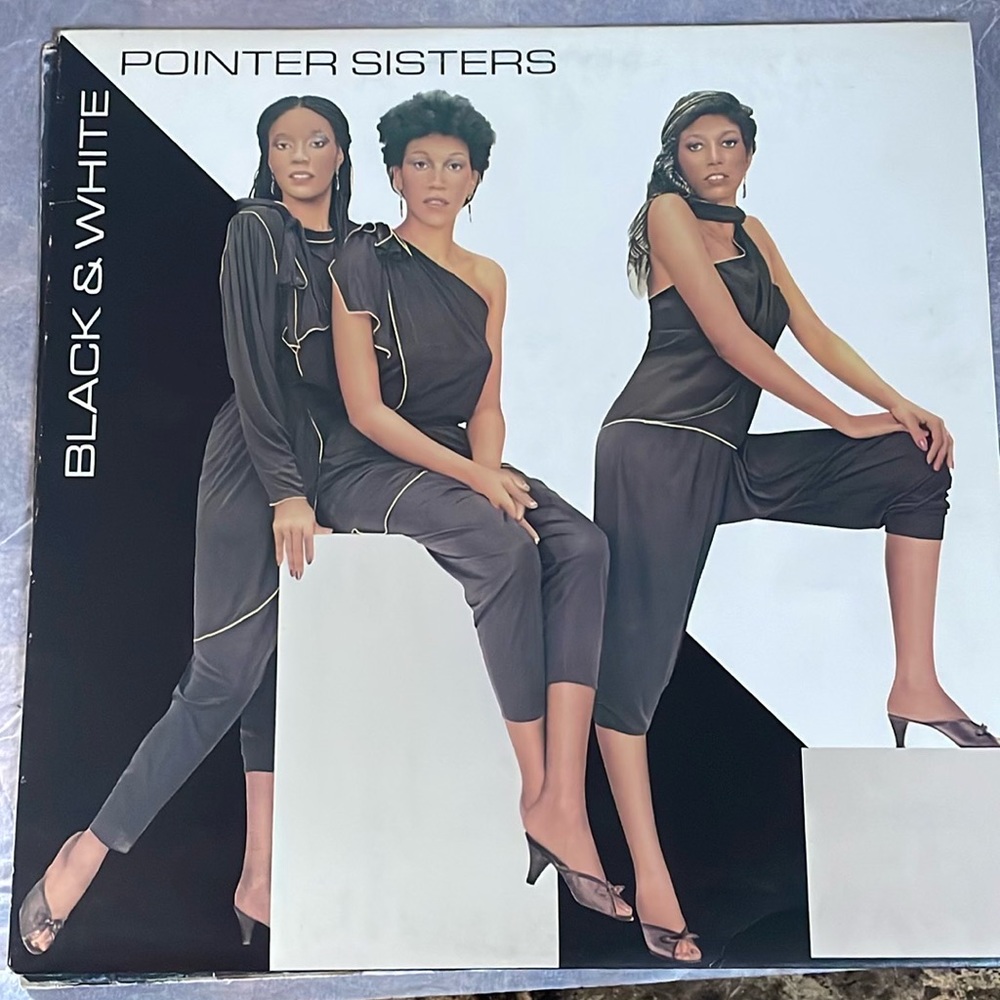 Pointer Sisters- Black & White Vinyl Record